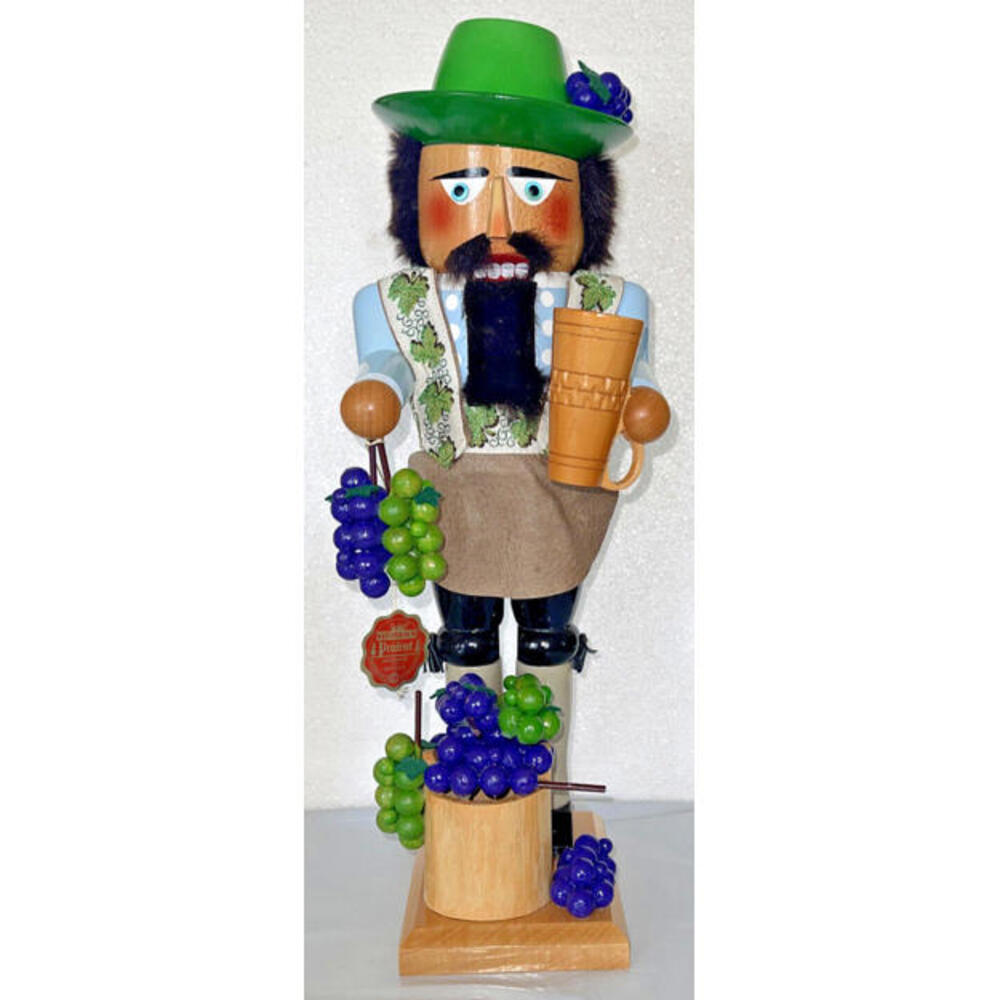 Steinbach Nutcracker ~17"  S1690 WINE GROWER ~ In Box-Hang Tag